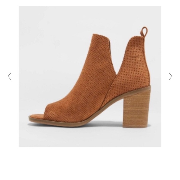 Universal Thread Shoes - Universal Thread Peep Toe Ankle Boots